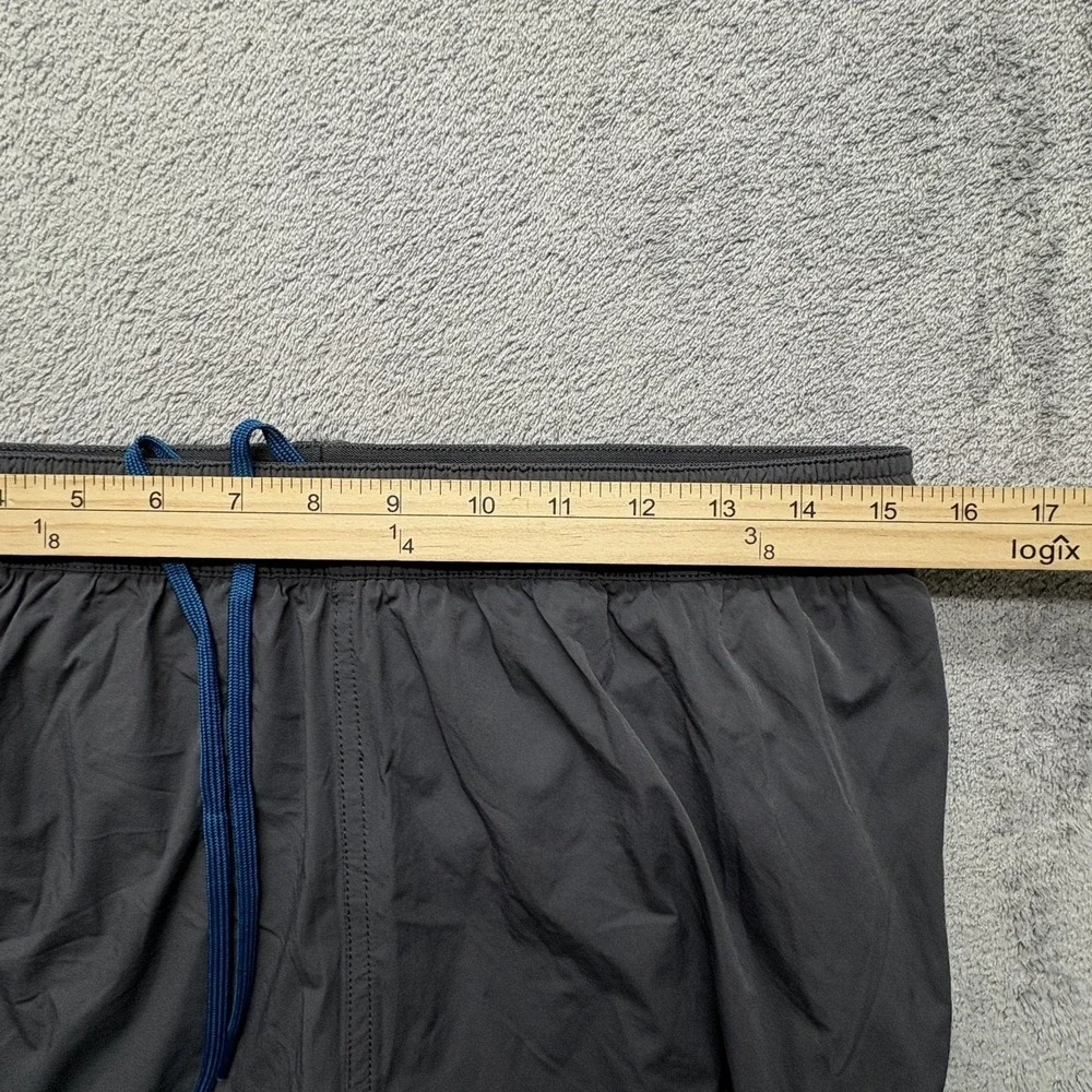 Kirkland Signature Swim Shorts‎ Mens Medium Gray Drawstring Quick Dry Trunks New